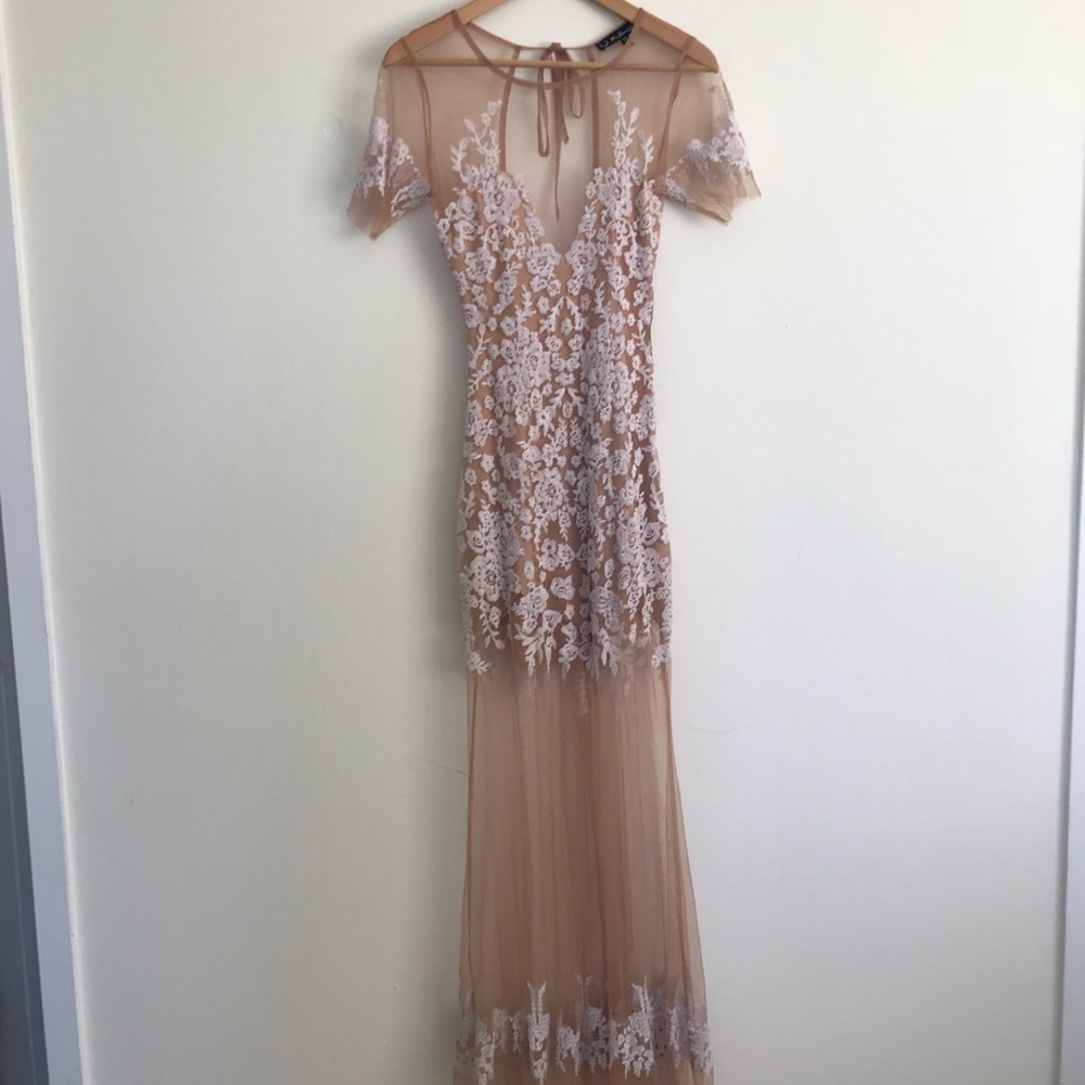 For Love and Lemons Luau long maxi dress S